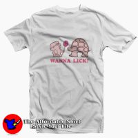 Turtle Wanna Lick Ladies Unisex T-shirt