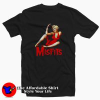 Vintage Misfits Marilyn Monroe in Red Unisex T-shirt