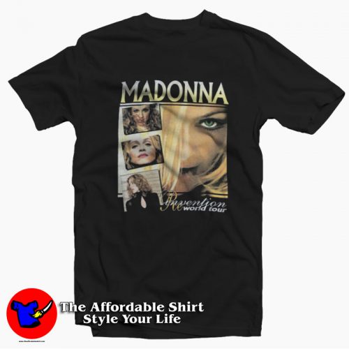 Vintage Rare Madonna Reinvention Tour Unisex T Shirt 500x500 Vintage Rare Madonna Reinvention Tour Unisex T shirt On Sale