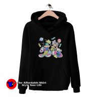 Cool Retro Mickey And Minnie Disney Graphic Hoodie