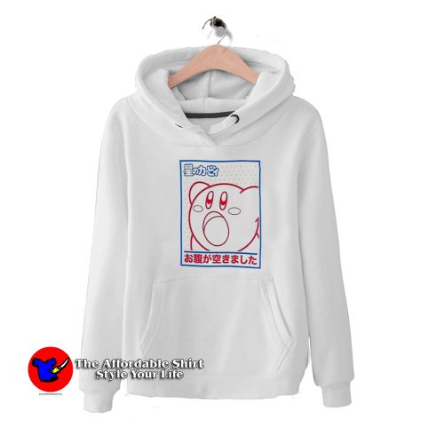 Cute Nintendo Kirby Kanji Unisex Hoodie 500x500 Cute Nintendo Kirby Kanji Unisex Hoodie On Sale