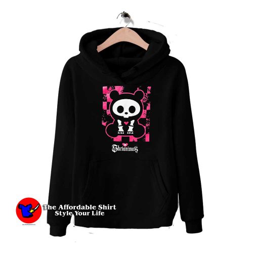 Funny Skelanimals ChungKee Checkered Unisex Hoodie 500x500 Funny Skelanimals ChungKee Checkered Unisex Hoodie On Sale