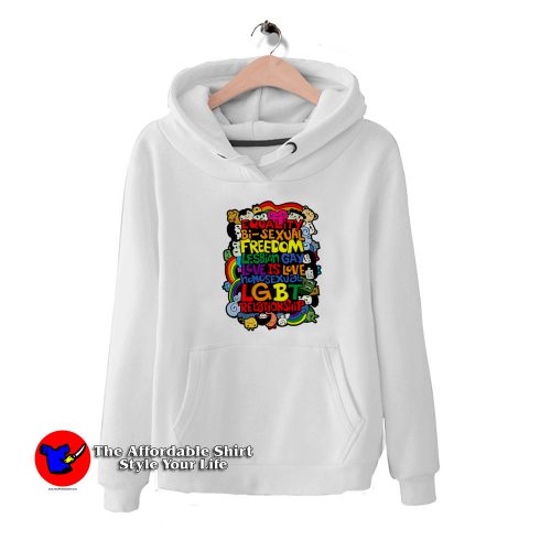 Gay Pride Rainbow Equality Support Unisex Hoodie 500x500 Gay Pride Rainbow Equality Support Unisex Hoodie On Sale