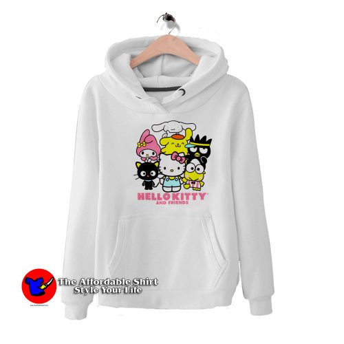 Hello Kitty And Friends Group Cute Unisex Hoodie 500x500 Hello Kitty And Friends Group Cute Unisex Hoodie On Sale