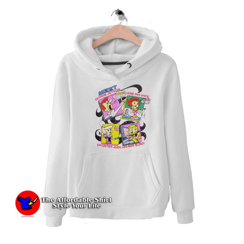 Meet The Jetsons Cartoon Vintage Unisex Hoodie 500x500 Meet The Jetsons Cartoon Vintage Unisex Hoodie On Sale