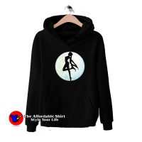 Sailormoon On The Moon Silhouette Unisex Hoodie