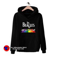 The Beagles Dog Rainbow LGBT Pride Unisex Hoodie