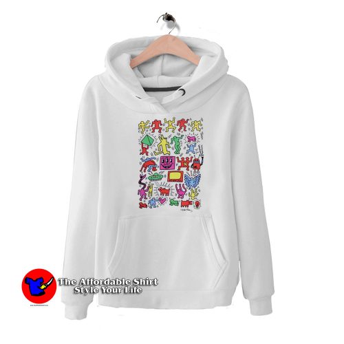 Vintage Dancing Baby Barking Dog keith Haring Hoodie 500x500 Vintage Dancing Baby Barking Dog keith Haring Hoodie On Sale