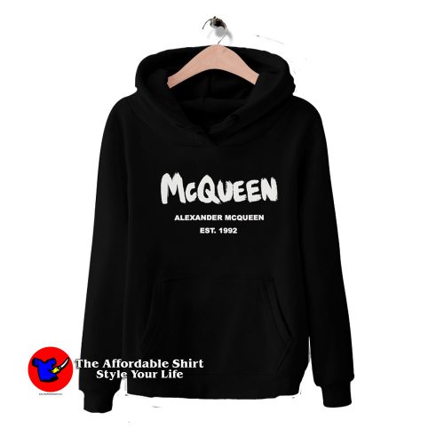 Alexander McQueen Graffiti 1992 Graphic Hoodie 500x500 Alexander McQueen Graffiti 1992 Graphic Hoodie On Sale