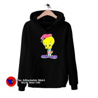 Cute Tweety Bird Looney Toons Vintage 90s Hoodie