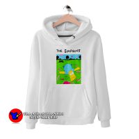 Funny The Simpsons Lying Around Watermelon Hoodie