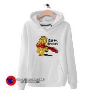 Garth Brooks x Garfield Vintage Cartoon Hoodie