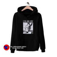 Lana Del Rey Black & White Photo Vintage Hoodie