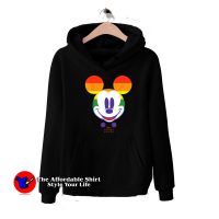 Mickey Year of the Mouse Happy as a Rainbow Hoodie