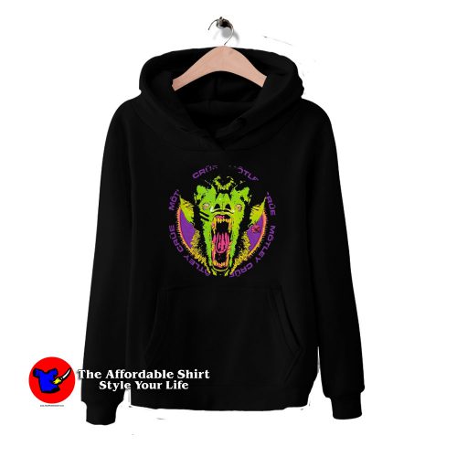 Motley Crue Screaming Bat Graphic Unisex Hoodie 500x500 Motley Crue Screaming Bat Graphic Unisex Hoodie On Sale