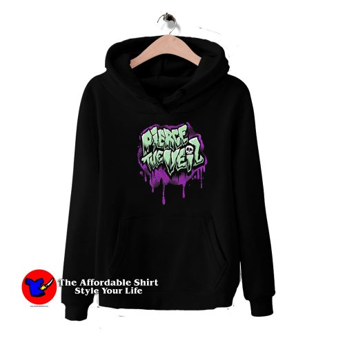 Pierce The Veil Drip Logo Graphic Unisex Hoodie 500x500 Pierce The Veil Drip Logo Graphic Unisex Hoodie On Sale