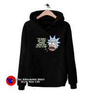 Rick and Morty Your Opinion Very Little to Me Hoodie