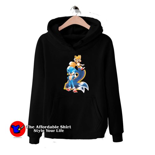 Sonic The Hedgehog 2 Sonic Tails Unisex Hoodie 500x500 Sonic The Hedgehog 2 Sonic & Tails Unisex Hoodie On Sale