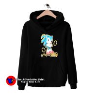 Vintage Sonic The Hedgehog King Of Bling Hoodie