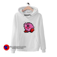 Kirby 8 Bit Character Retro Video Game Unisex Hoodie