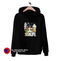 Lego Star Wars Luke Skywalker Yoda R2 Unisex Hoodie