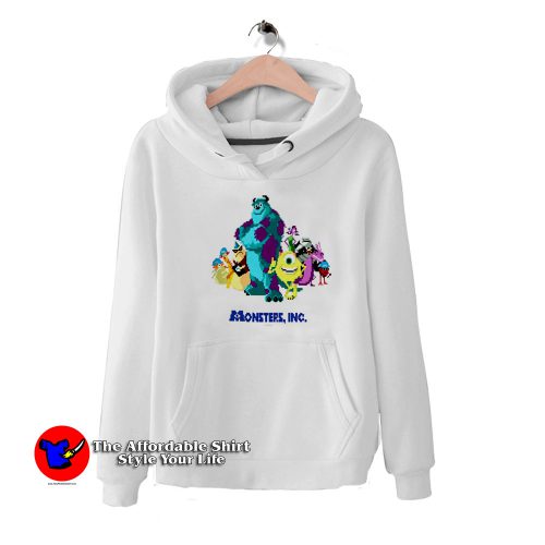 Monsters Inc 8Bit Mike Sully and The Gang Hoodie 500x500 Monsters Inc 8Bit Mike, Sully and The Gang Hoodie On Sale