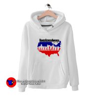 Cool Retro Hands Across America 1986 Hoodie