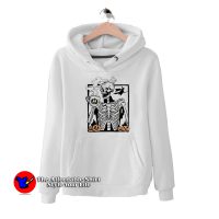 Funny Halloween Skeleton Drinking Coffee Hoodie