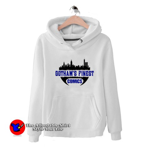 Gothams Finest Comics Graphic Unisex Hoodie 500x500 Gotham's Finest Comics Graphic Unisex Hoodie On Sale