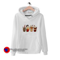 Halloween Horror Moovie Coffee Parody Hoodie