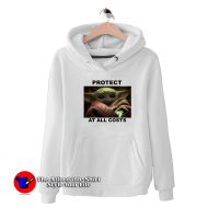 Protect At All Costs Baby Yoda Unisex Hoodie