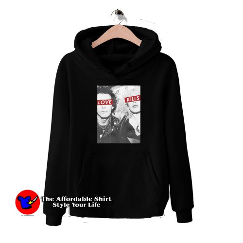 Punk Love Kills Sid And Nancy Unisex Hoodie 500x500 Punk Love Kills Sid And Nancy Unisex Hoodie On Sale