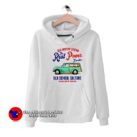 Vintage British Car Morris Minor Traveller Hoodie