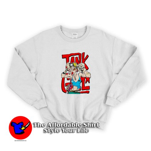 Vintage Tank Girl Movie Grpahic Unisex Sweatshirt 500x500 Vintage Tank Girl Movie Grpahic Unisex Sweatshirt On Sale