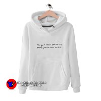 Billie Eilish Lyrics Glock Tucked Big Unisex Hoodie