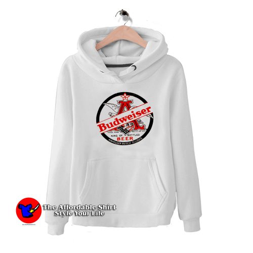 Budweiser King of Bottled Beer Vintage Hoodie 500x500 Budweiser King of Bottled Beer Vintage Hoodie On Sale