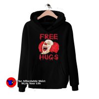 Halloween Free Hugs Clown Evil Killer Graphic Hoodie