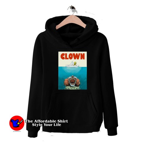 Jaws Funny Parody Halloween Clown Unisex Hoodie 500x500 Jaws Funny Parody Halloween Clown Unisex Hoodie On Sale