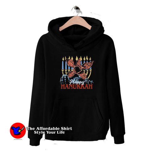 Stranger Things Demogorgon Happy Hanukkah Hoodie 500x500 Stranger Things Demogorgon Happy Hanukkah Hoodie On Sale