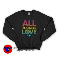 The Beatles All You Need is Love Unisex Sweatshirt