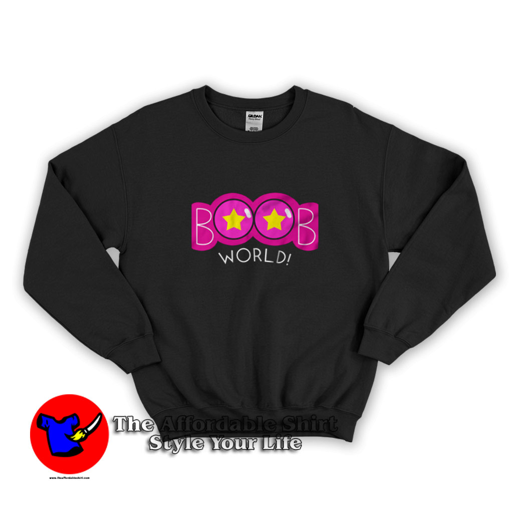 Boob World Rick and Morty Funny Unisex Sweatshirt - Theaffordableshirt.com