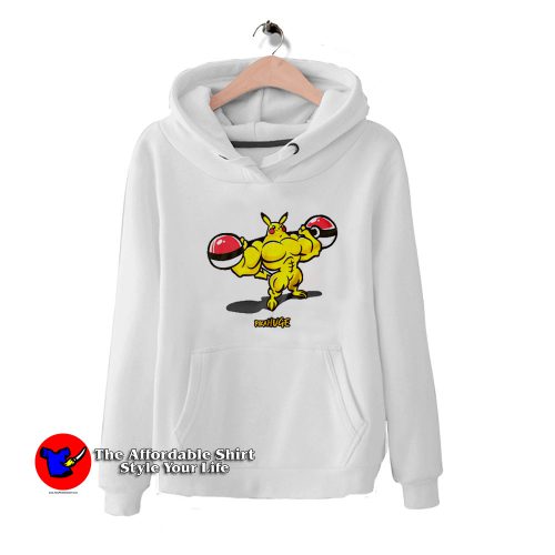 Funny Cartoon Pikachu PikaHuge Unisex Hoodie 500x500 Funny Cartoon Pikachu PikaHuge Unisex Hoodie On Sale