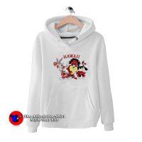 Funny Looney Tunes Hawaii Parody Vintage Hoodie