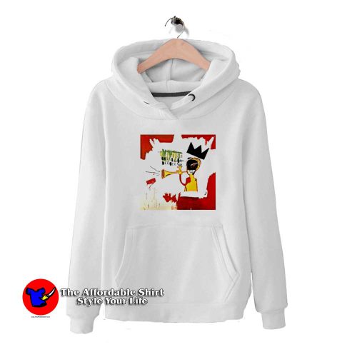 Jean Michel Basquiat Trumpet 1984 Vintage Hoodie 500x500 Jean Michel Basquiat Trumpet 1984 Vintage Hoodie On Sale