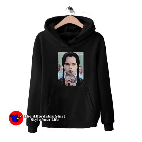 Wednesday Addams Poison Graphic Unisex Hoodie 500x500 Wednesday Addams Poison Graphic Unisex Hoodie On Sale