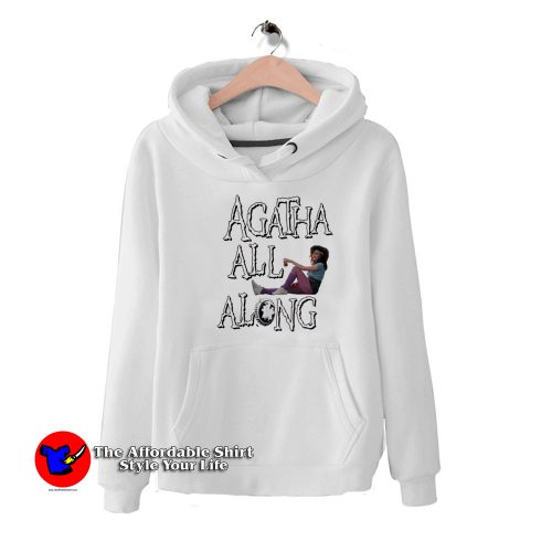 Agatha All Along Cover Album Graphic Hoodie 500x500 Agatha All Along Cover Album Graphic Hoodie On Sale