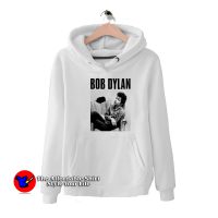 Bob Dylan Sitting In Armchair Portrait Hoodie