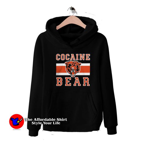 Chicago Bears Cocaine Bear Graphic Hoodie 500x500 Chicago Bears Cocaine Bear Graphic Hoodie On Sale