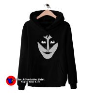 Kiss Eric Carr Makeup Vintage Graphic Hoodie