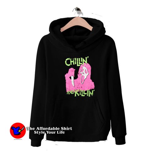 Scream Ghost Face Chillin And Killin Unisex Hoodie 500x500 Scream Ghost Face Chillin And Killin Unisex Hoodie On Sale